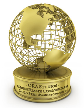 ORA Studios – Recipient of Green Health Care Program Gold Star Award